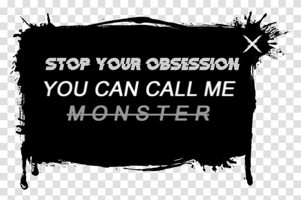 Sticker Exo Obsession Monster Exo L Exoplanet Illustration, Face, Alphabet, Word Transparent Png