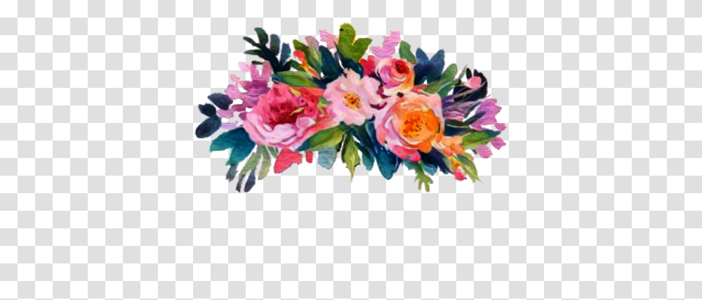 Sticker Flower Crown Flower Crown Watercolor, Graphics, Art, Floral Design, Pattern Transparent Png