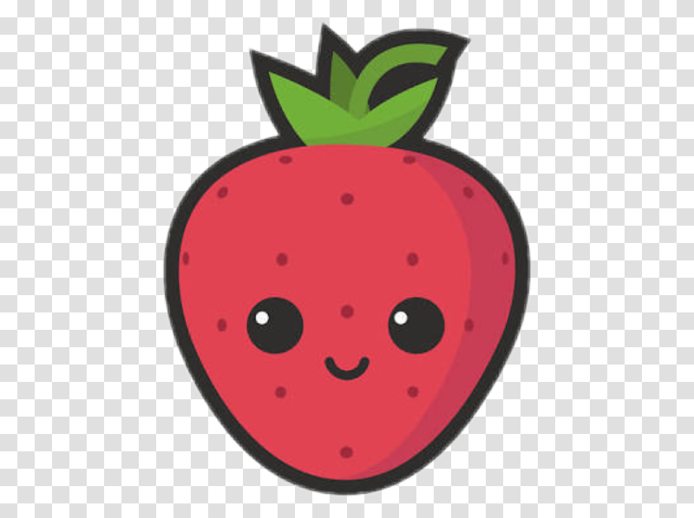 Sticker Fresa Strawberry Cute Strawberry, Plant, Food, Fruit, Vegetable Transparent Png