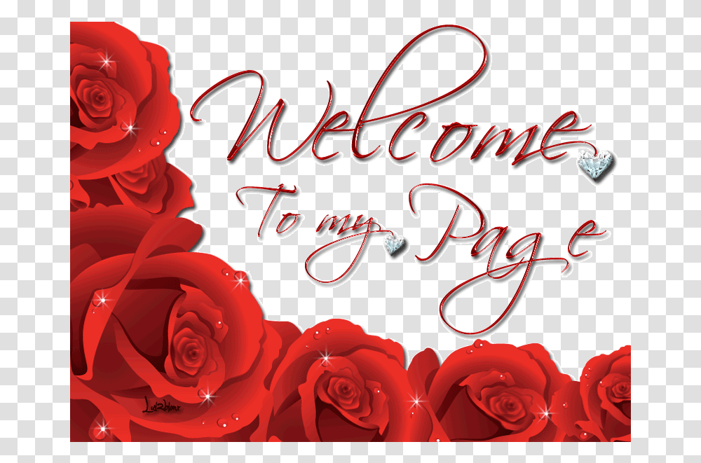Sticker Gif Animated Background Images Of Welcome, Rose, Flower, Plant, Blossom Transparent Png