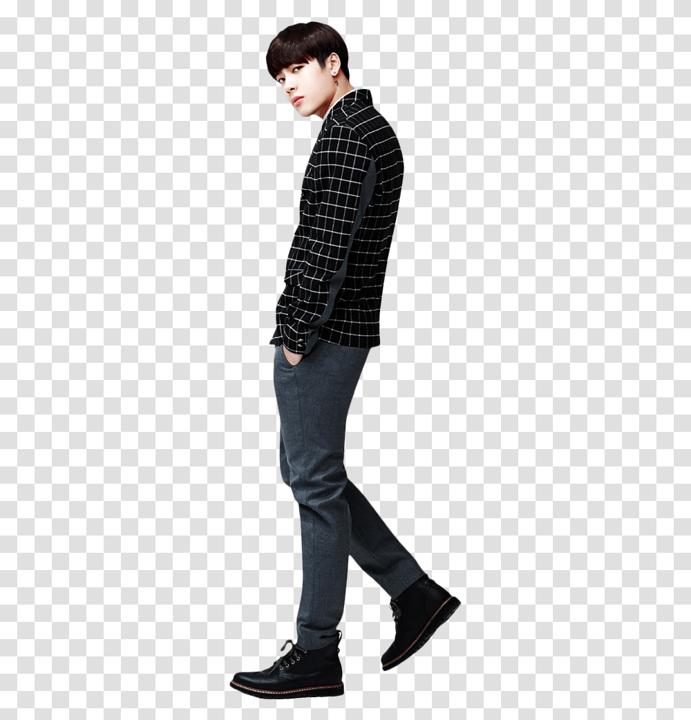 Sticker Got7 Decals Decal Jackson Wang Whole Body, Person, Footwear, Shoe Transparent Png