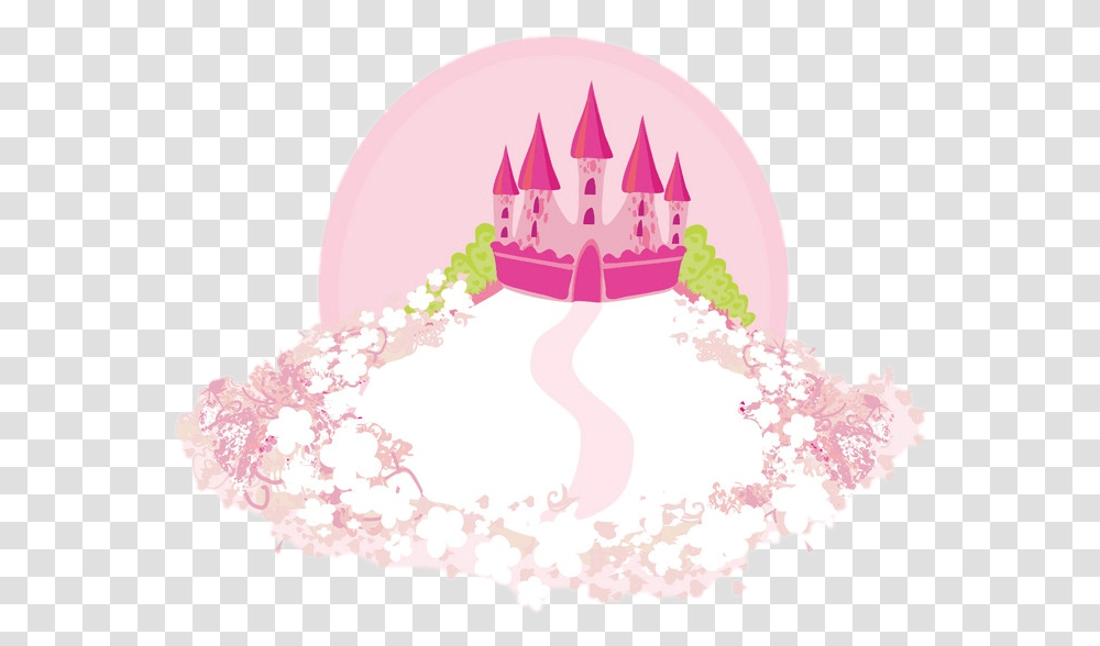 Sticker Icon Castle By Yvonne Girly, Purple, Birthday Cake, Outdoors, Graphics Transparent Png