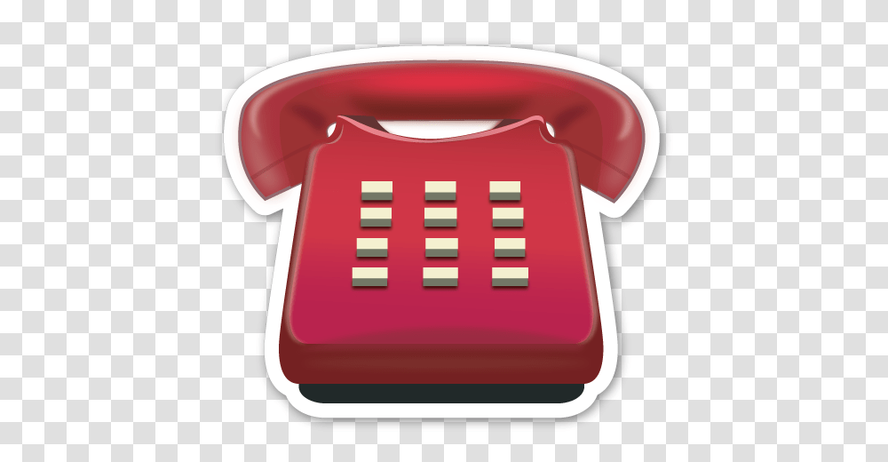 Sticker Is The Large 2 Inch Version Phone Emoji Background, First Aid, Electronics, Dial Telephone, Text Transparent Png