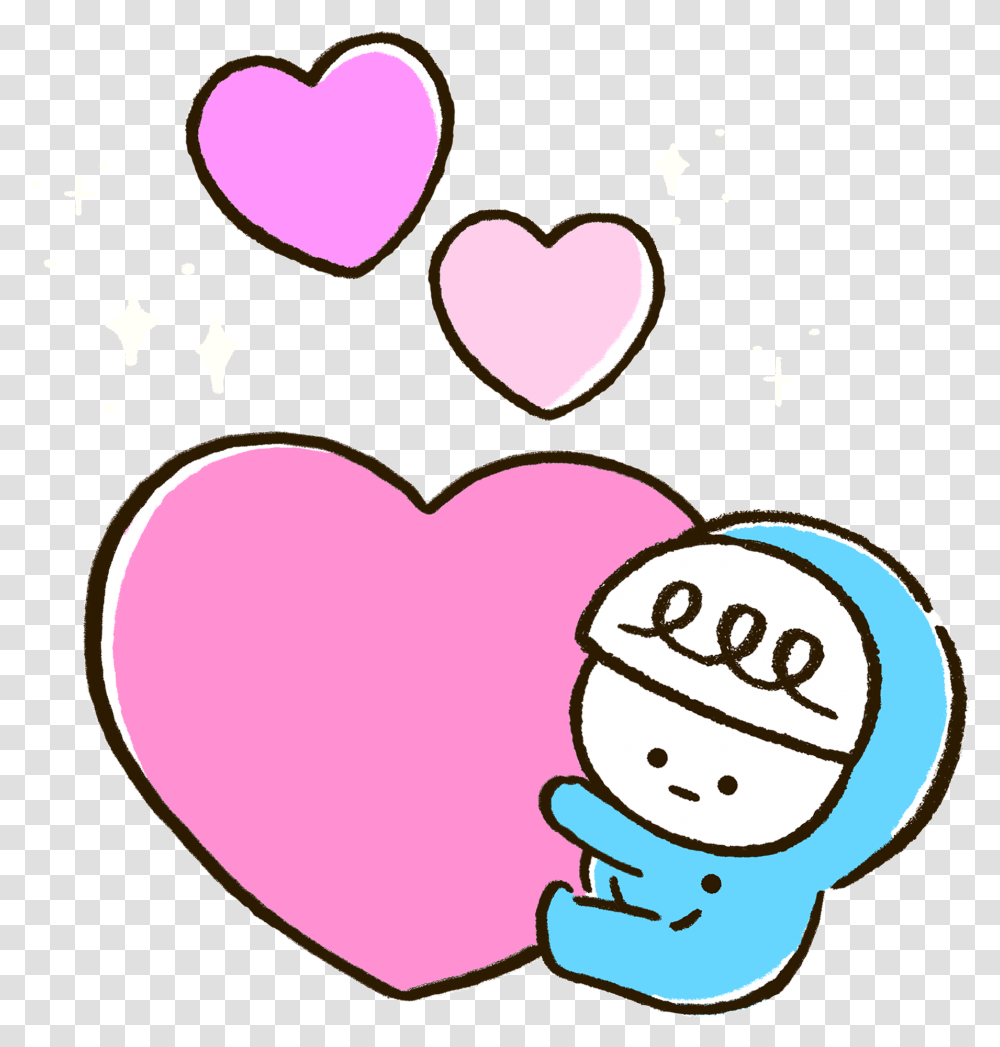 Sticker Line Valentine, Heart Transparent Png