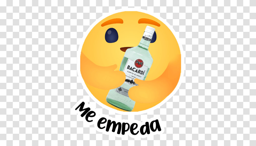 Sticker Maker Reacciones De Facebook Stickers De Bacardi Para Whatsapp, Label, Text, Paint Container, Alcohol Transparent Png