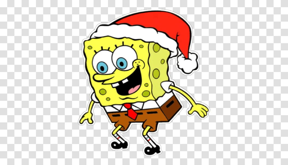 Sticker Maker Spongebob Spongebob Christmas Coloring Pages, Clothing, Label, Graphics, Art Transparent Png