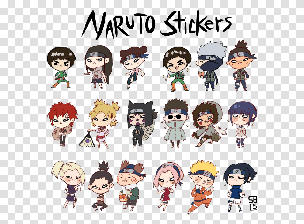 Sticker Naruto, Doll, Toy, Book, Comics Transparent Png