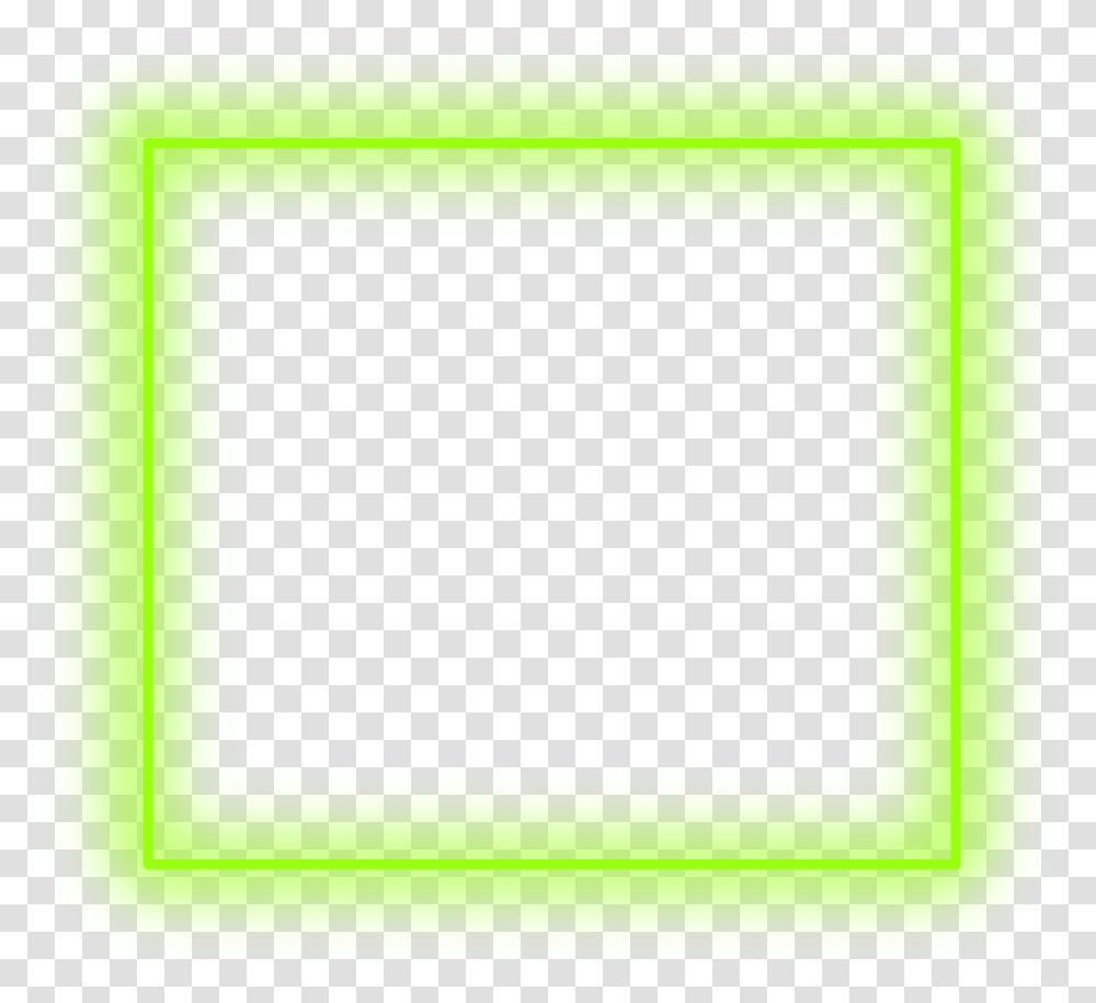 Sticker Neon Square Green Freetoedit Frame Border Electric Blue, Label, Electronics, Screen Transparent Png