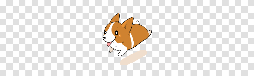 Sticker Of Corgi Line Stickers Line Store, Toy, Plush, Food, Frisbee Transparent Png