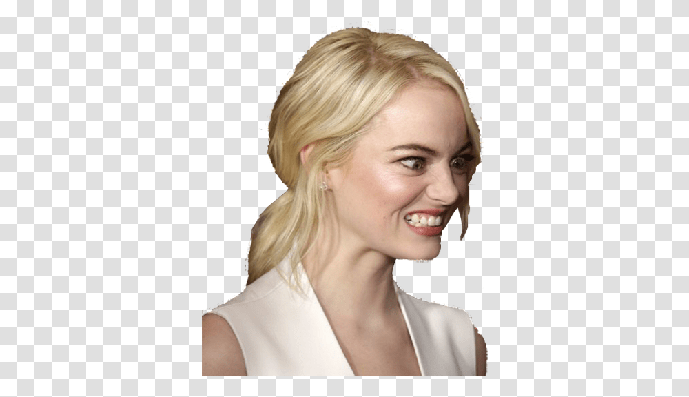 Sticker Other Emma Stone Colere Rage Actrice Blonde Emma Stone Jennifer Lawrence Friends, Face, Person, Woman Transparent Png