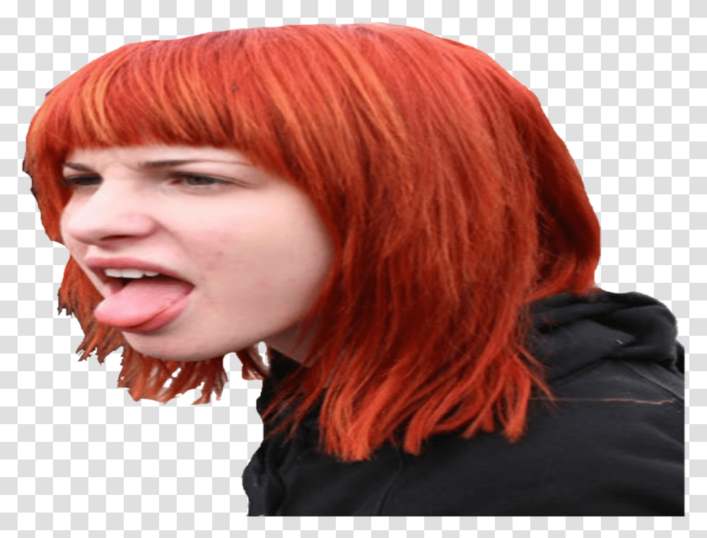 Sticker Other Hayley Williams Paramore, Hair, Person, Human, Mouth Transparent Png