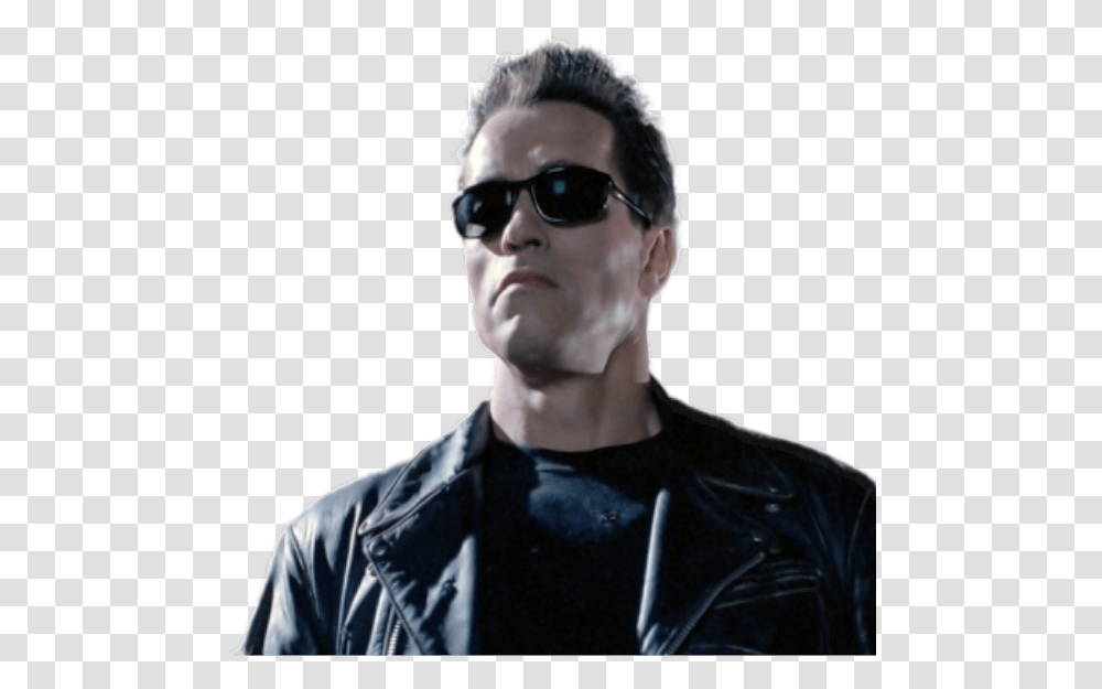 Sticker Other Terminator 2 Arnold Perfecto Lunettes, Sunglasses, Accessories, Person Transparent Png