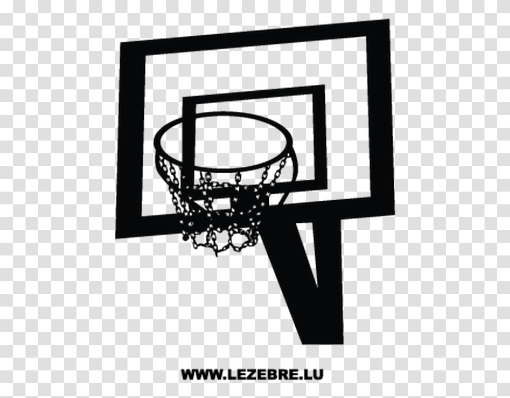 Sticker Panier Basketball Panier De Basket, Lighting Transparent Png