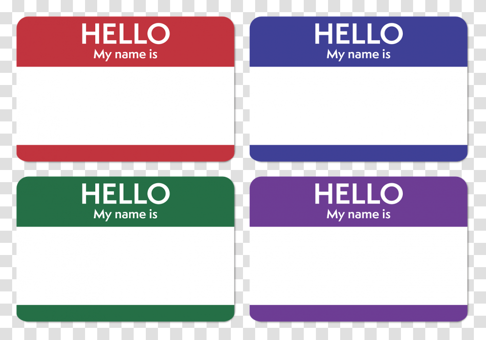 Sticker Paper Name Tags, Label, Word, Number Transparent Png