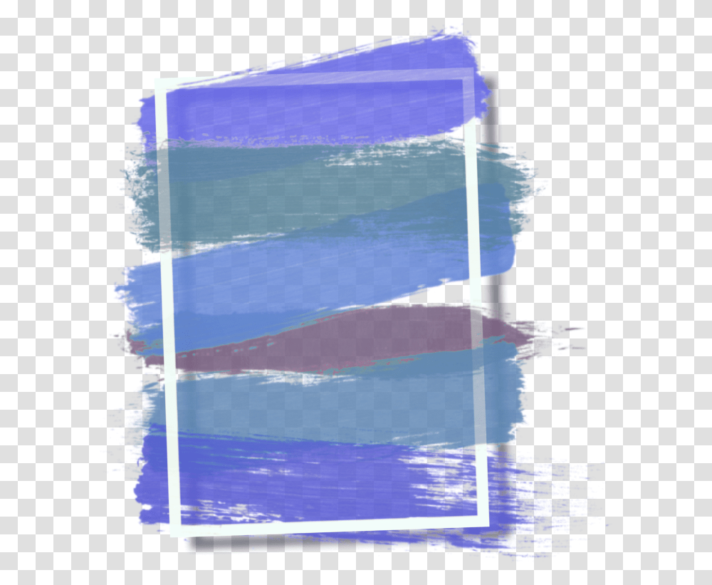 Sticker Rectangle Frame Aesthetic Aesthetictumblr Tumbl Blue Background Hd Paimt, Collage, Poster, Advertisement Transparent Png