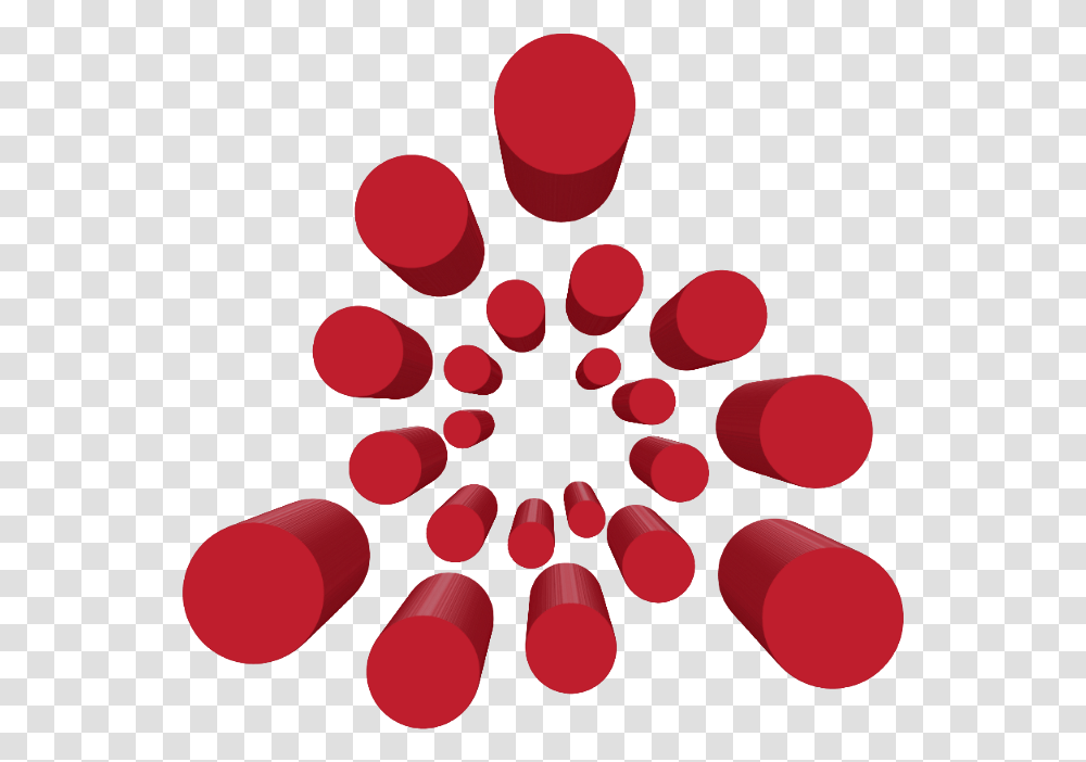 Sticker Red Circles 3d Custom3d Os Public Domain Circle, Light Transparent Png