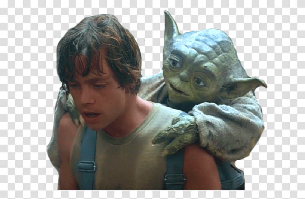 Sticker Risitas Yoda Luke Starwars Star Wars Jordan Peterson Star Wars, Alien, Face, Person, Head Transparent Png