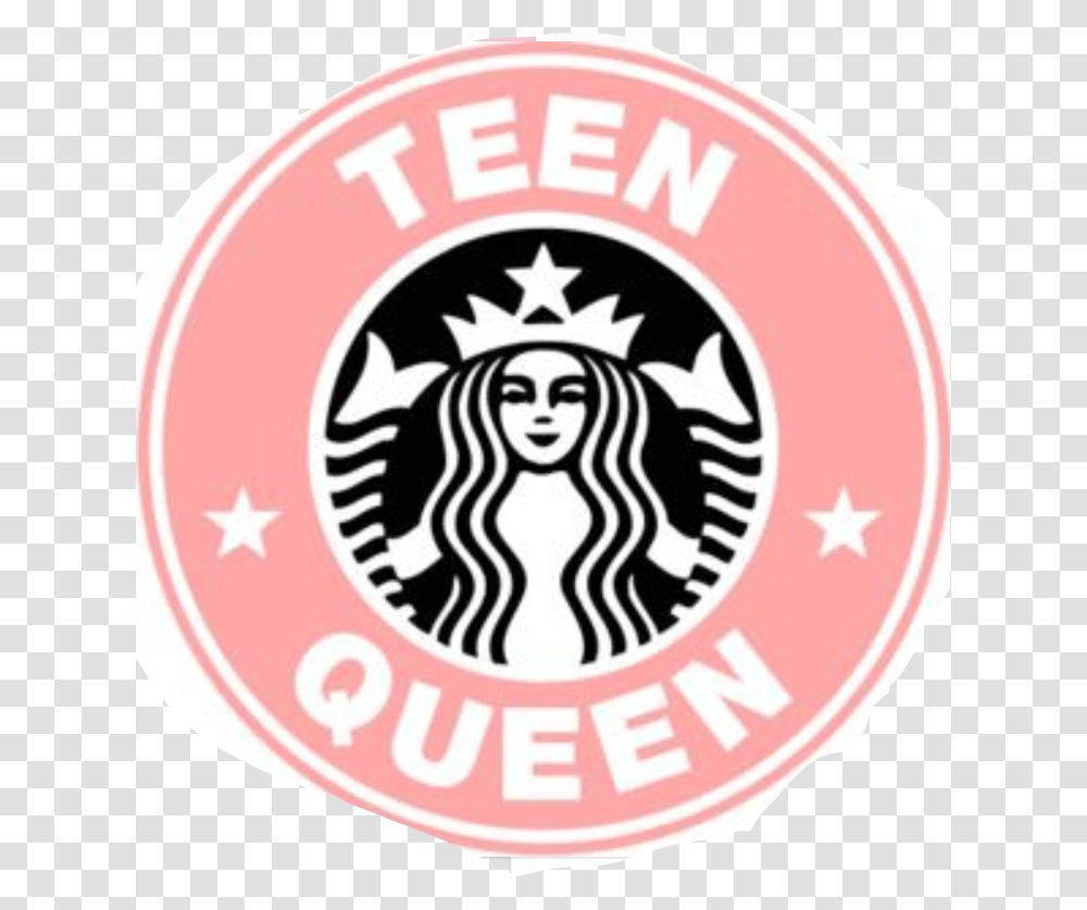 Sticker Starbucks Teens, Logo, Trademark, Badge Transparent Png