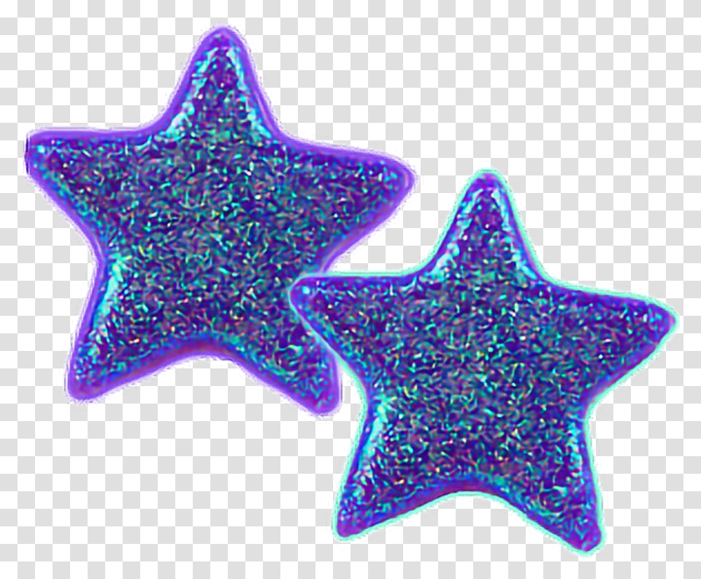 Sticker Stars Aesthetic Aesthetictumblr Tumblr Blue Aesthetic Stickers, Light, Lighting, Glitter, Star Symbol Transparent Png