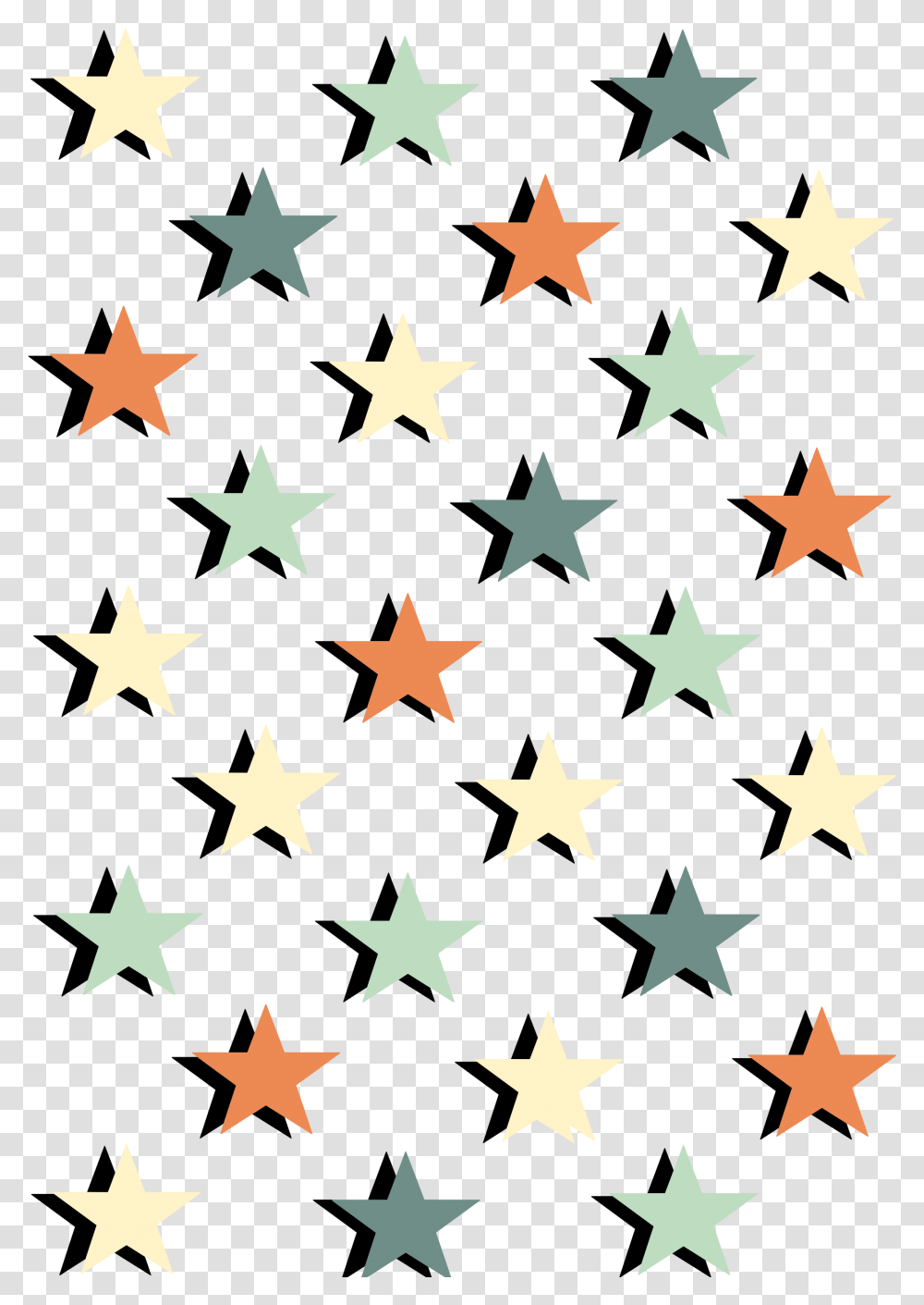 Sticker Stars Overlay Background Aesthetic Star Background Vsco, Symbol, Star Symbol, Rug Transparent Png