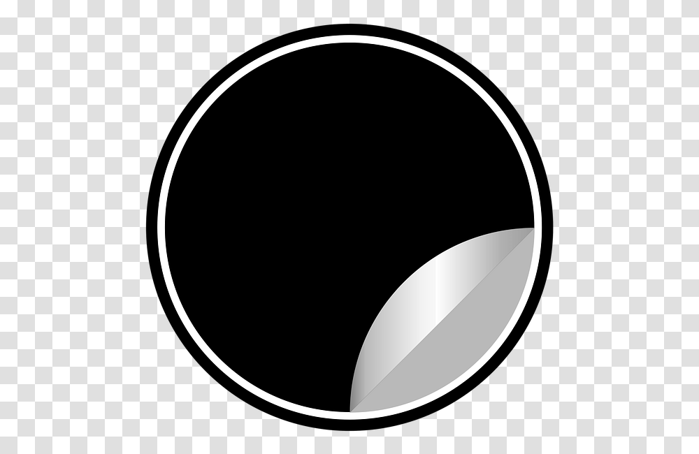 Sticker Tag Label Office Website Black Circle, Astronomy, Nature, Outer Space, Universe Transparent Png