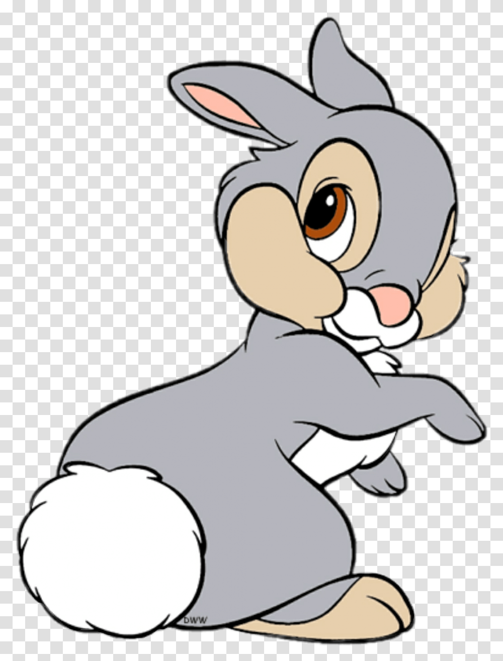 Sticker Thumper Disney Cute Cute Thumper Drawings, Rodent, Mammal, Animal, Rabbit Transparent Png