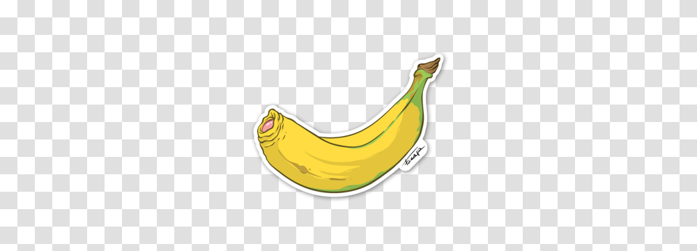 Stickerapp, Banana, Fruit, Plant, Food Transparent Png