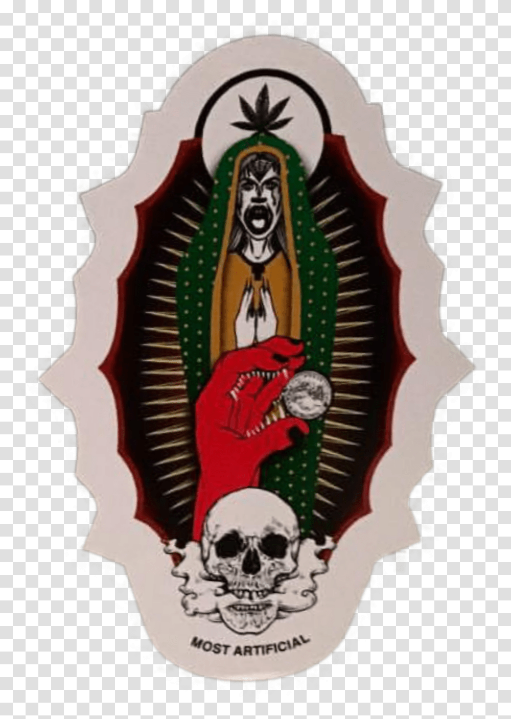 Stickergang Weird Illuminati Freemason Wtf Creepy Skull, Logo, Trademark, Face Transparent Png