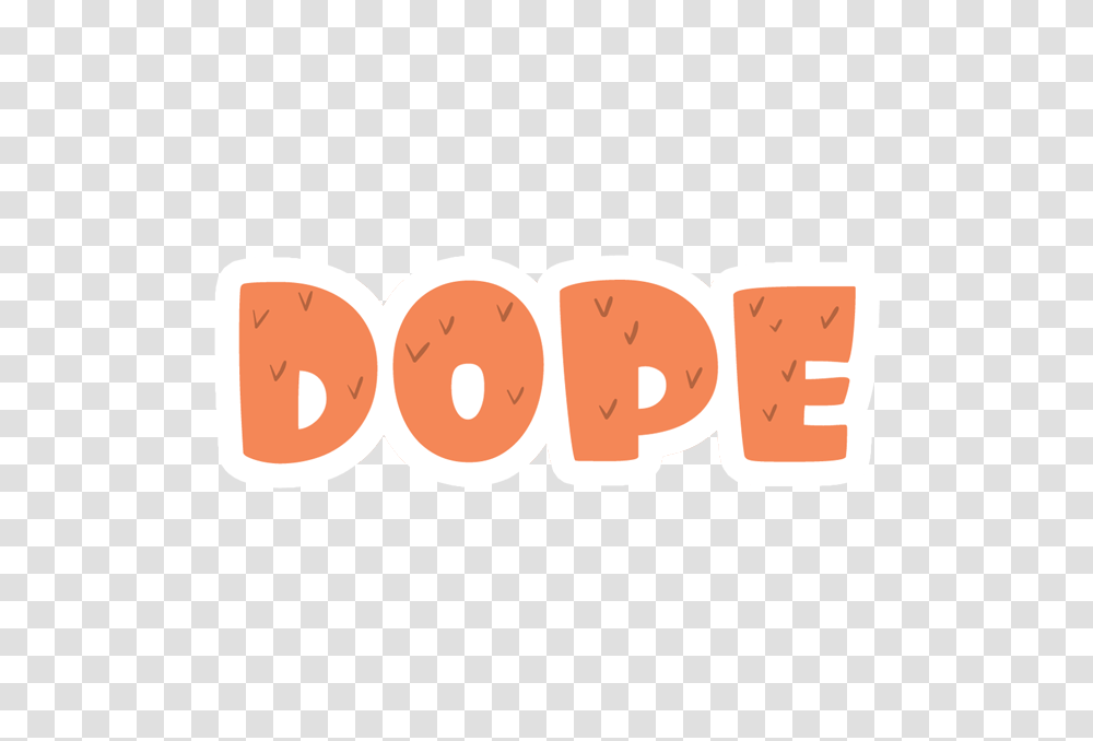 Stickerpop Dope, Number, Word Transparent Png