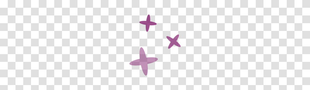 Stickerpop Purple Sparkles, Star Symbol, Texture Transparent Png