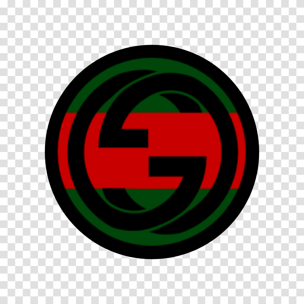 Stickerpop Red And Green Gucci G, Logo, Trademark, Recycling Symbol Transparent Png