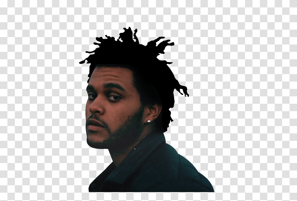 Stickerpop The Weeknd Puma, Face, Person, Hair, Head Transparent Png