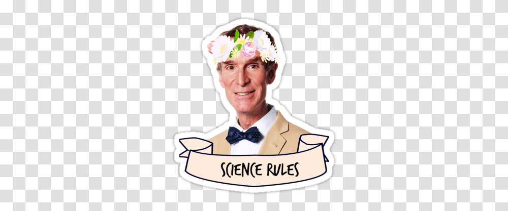 Stickers Apparel Phone Cases Bill Nye Sticker, Tie, Accessories, Person, Label Transparent Png