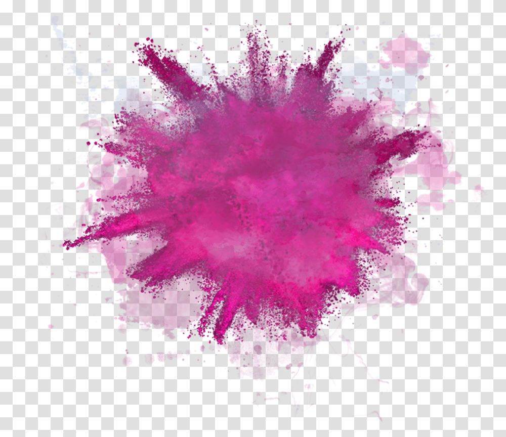 Stickers Colorexplosion Pink Colorsplash Rosado Sticker Color Burst, Purple, Pattern Transparent Png