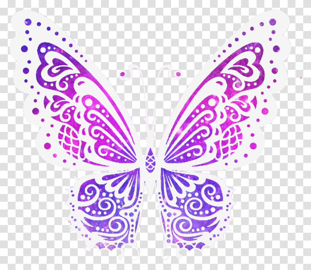 Stickers Cute Pink And Purple Butterflies, Pattern, Floral Design, Graphics, Art Transparent Png