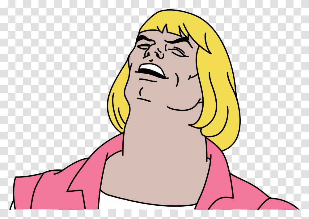 Stickers He Man, Head, Face, Neck, Female Transparent Png