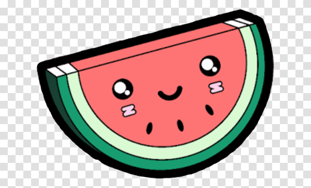 Stickers Kawaii Tumblr, Plant, Fruit, Food, Watermelon Transparent Png