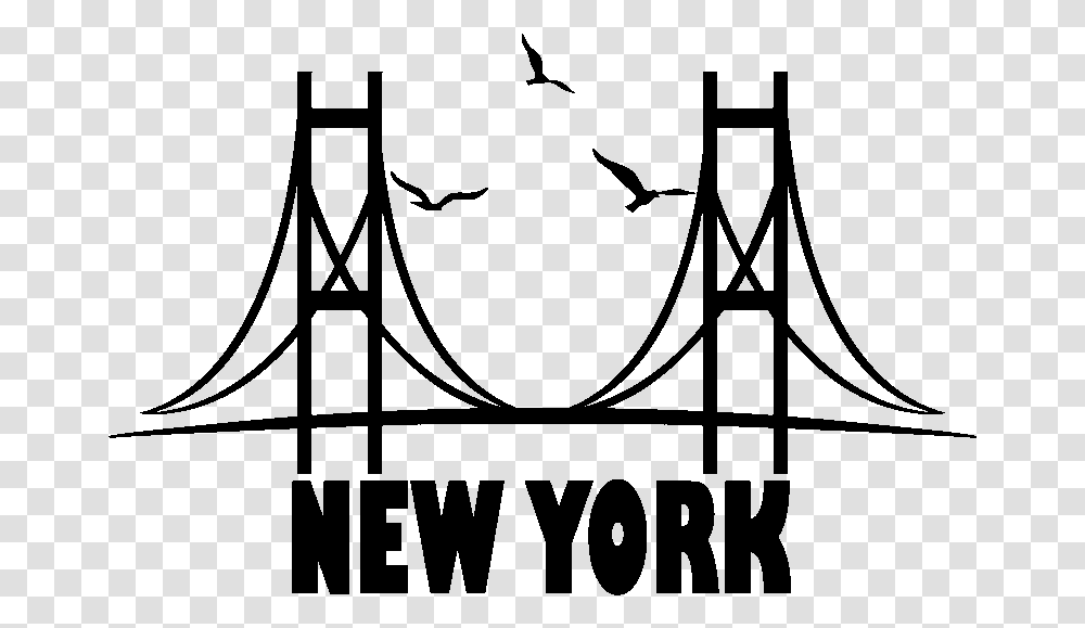 Stickers Muraux New York Istanbul Boaz Kprs, Gray, World Of Warcraft Transparent Png