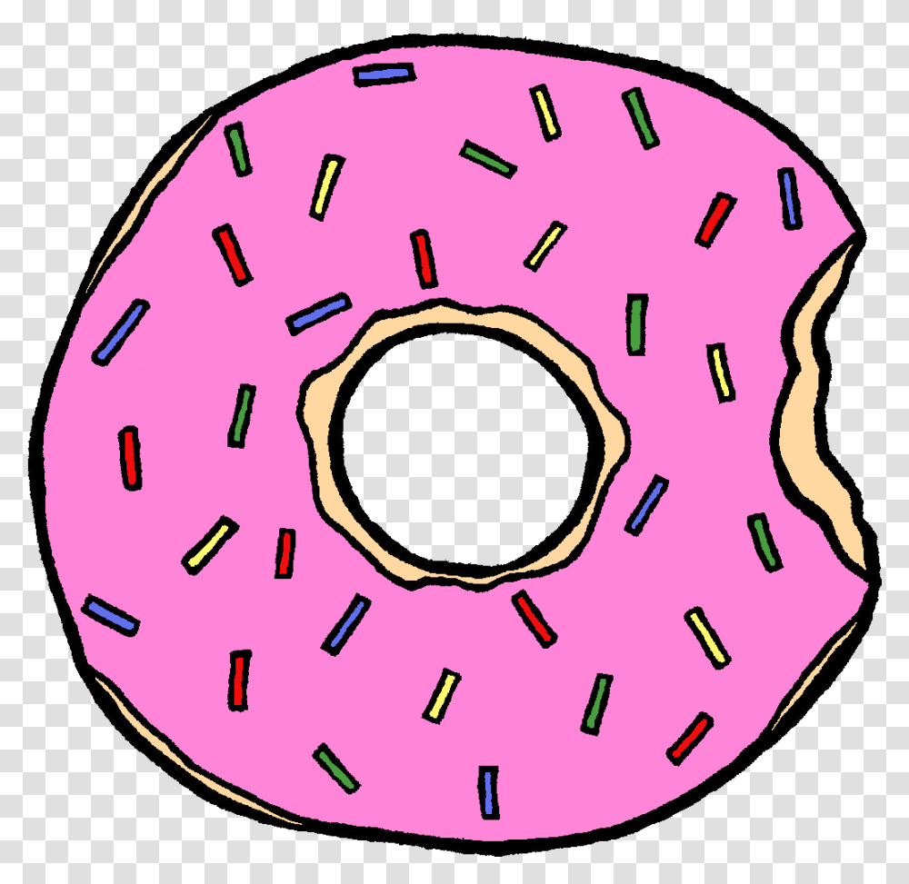 Stickers, Pastry, Dessert, Food, Donut Transparent Png