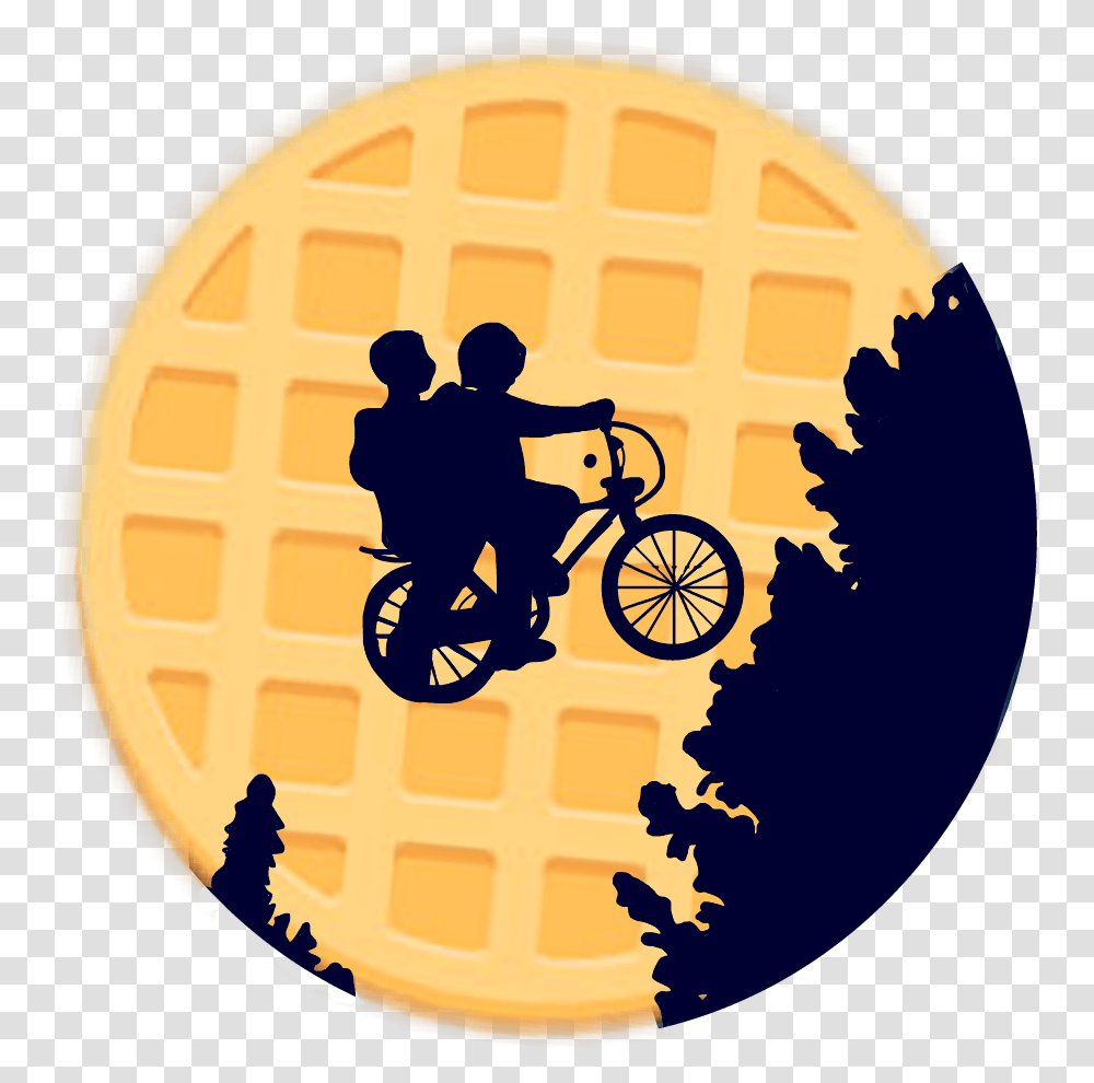 Stickers Stranger Things, Person, Human, Bicycle, Vehicle Transparent Png
