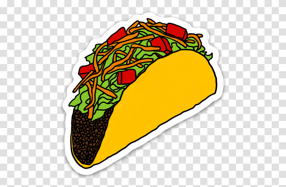 Stickers Tumblr Tacos, Food, Hot Dog Transparent Png