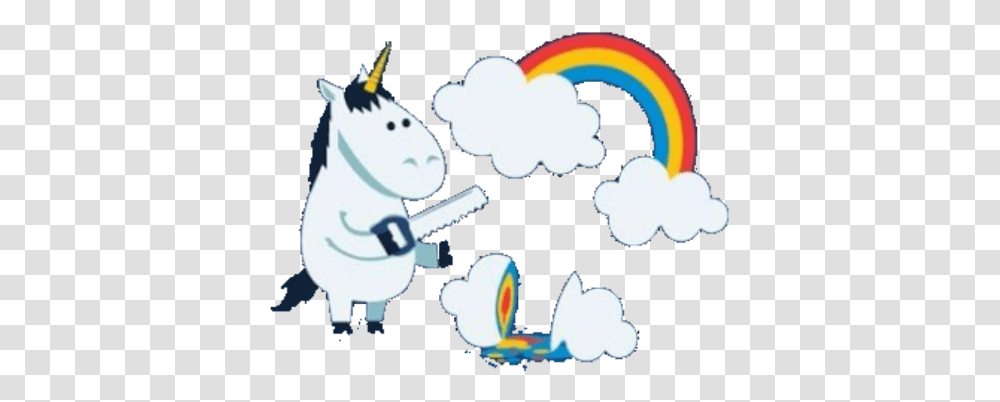 Stickers Unicorn Unicornio Arco Iris Fofo Nuvens Cartoon, Outdoors, Nature, Meal Transparent Png