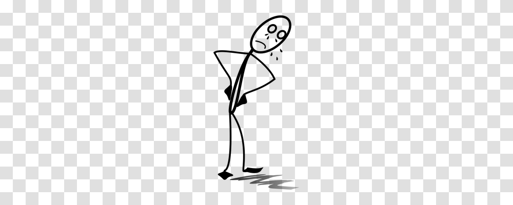 Stickman Person, Gray, World Of Warcraft Transparent Png