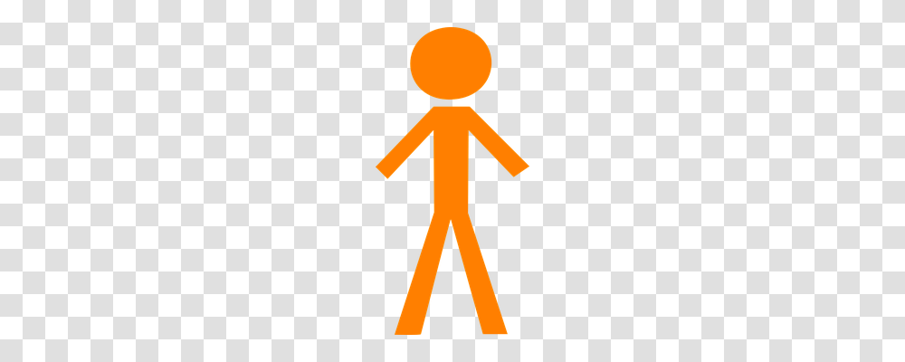 Stickman Person, Cross Transparent Png