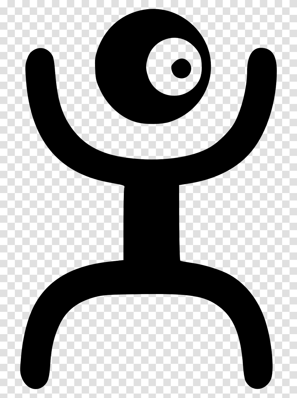 Stickman Eye, Gray, World Of Warcraft Transparent Png