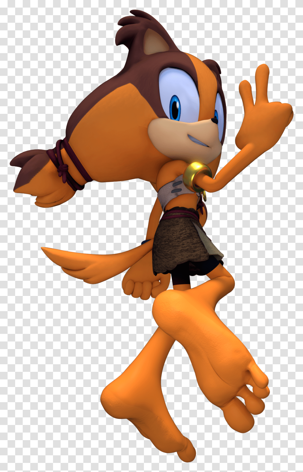 Sticks The Badger Steps In By Feetymcfoot Sonic Boom Sticks Feet, Apparel, Person, Human Transparent Png