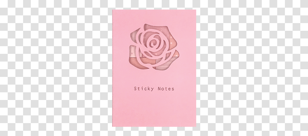 Sticky Note 40sheets Die Cut Garden Roses, Poster, Advertisement, Paper Transparent Png
