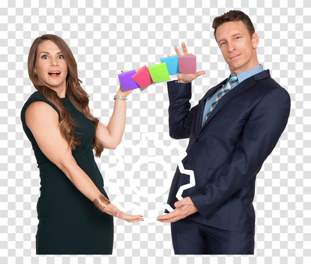 Sticky Note Challenge - Run Like Clockwork Office Party, Person, Performer, Suit, Clothing Transparent Png