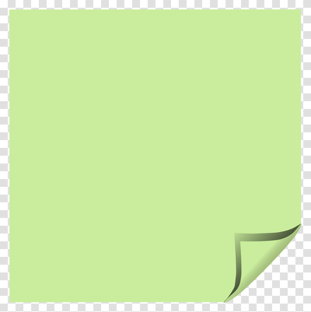 Sticky Note, Green, Plant, White, Texture Transparent Png