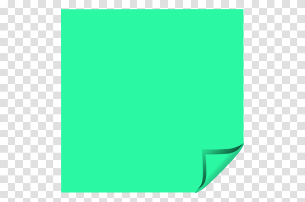 Sticky Note, Green, Word Transparent Png